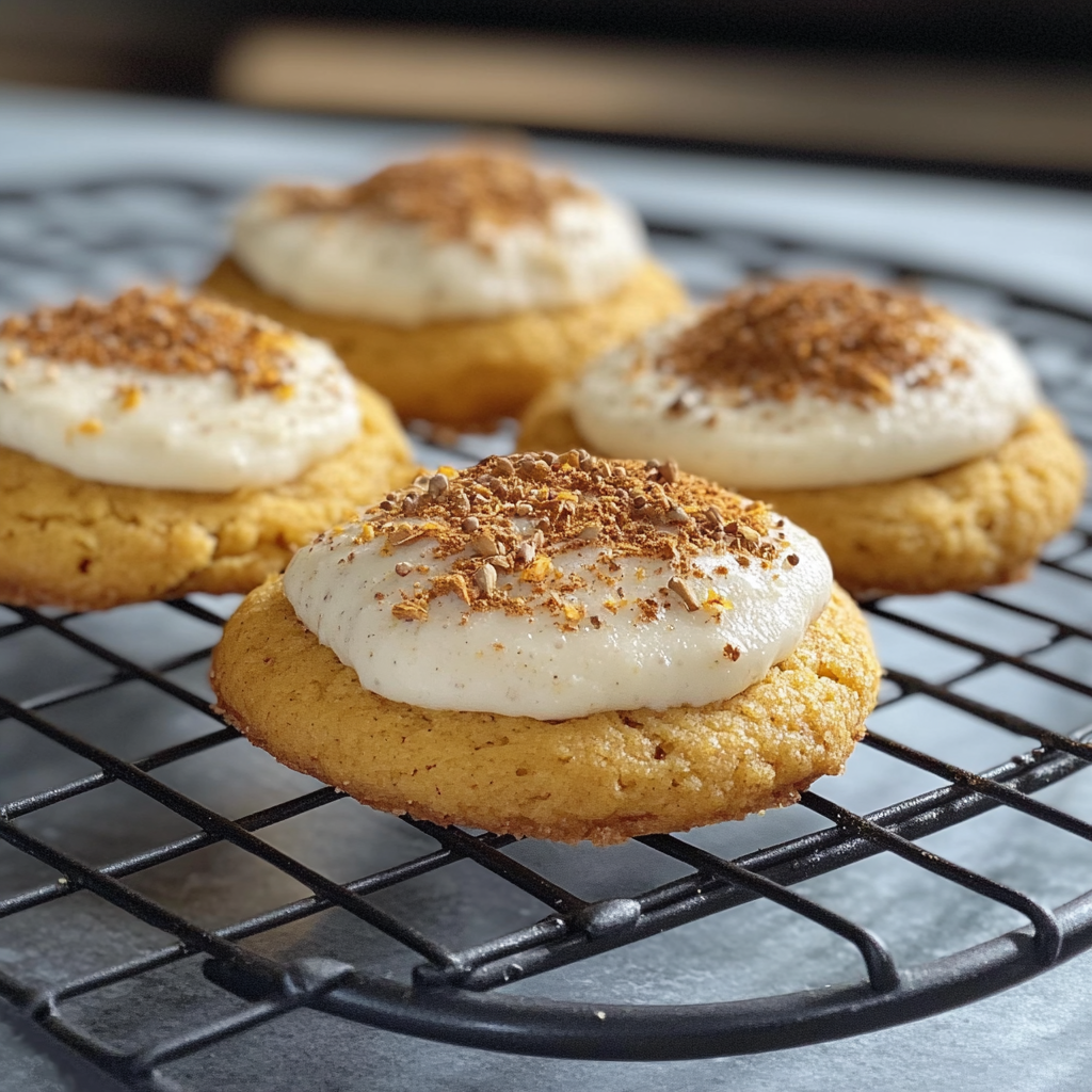 Biscuits moelleux à la citrouille et aux épices