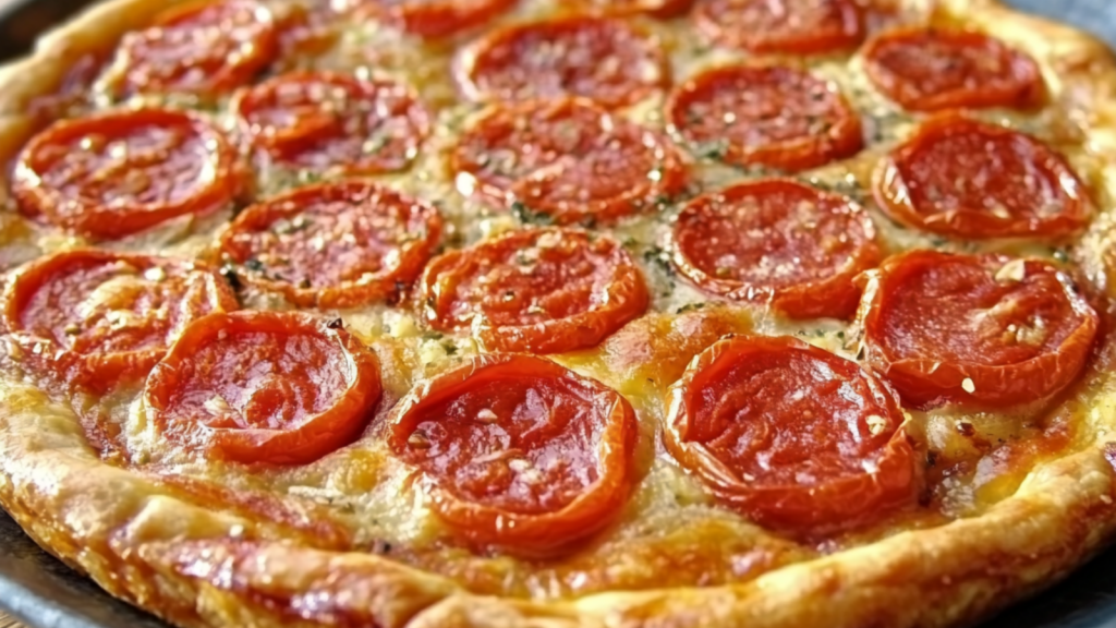 la Tarte Tomate Moutarde