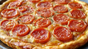 la Tarte Tomate Moutarde