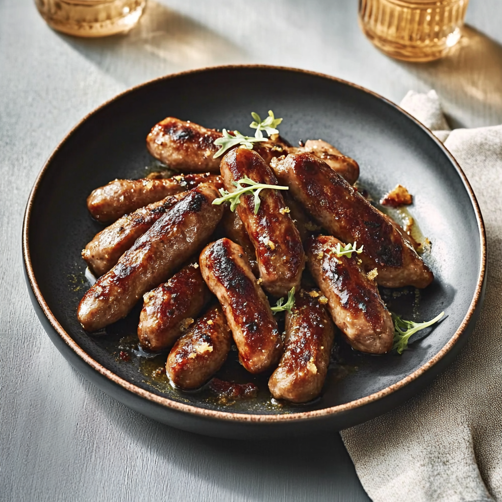 les Bouchées Hasselback de Kielbasa