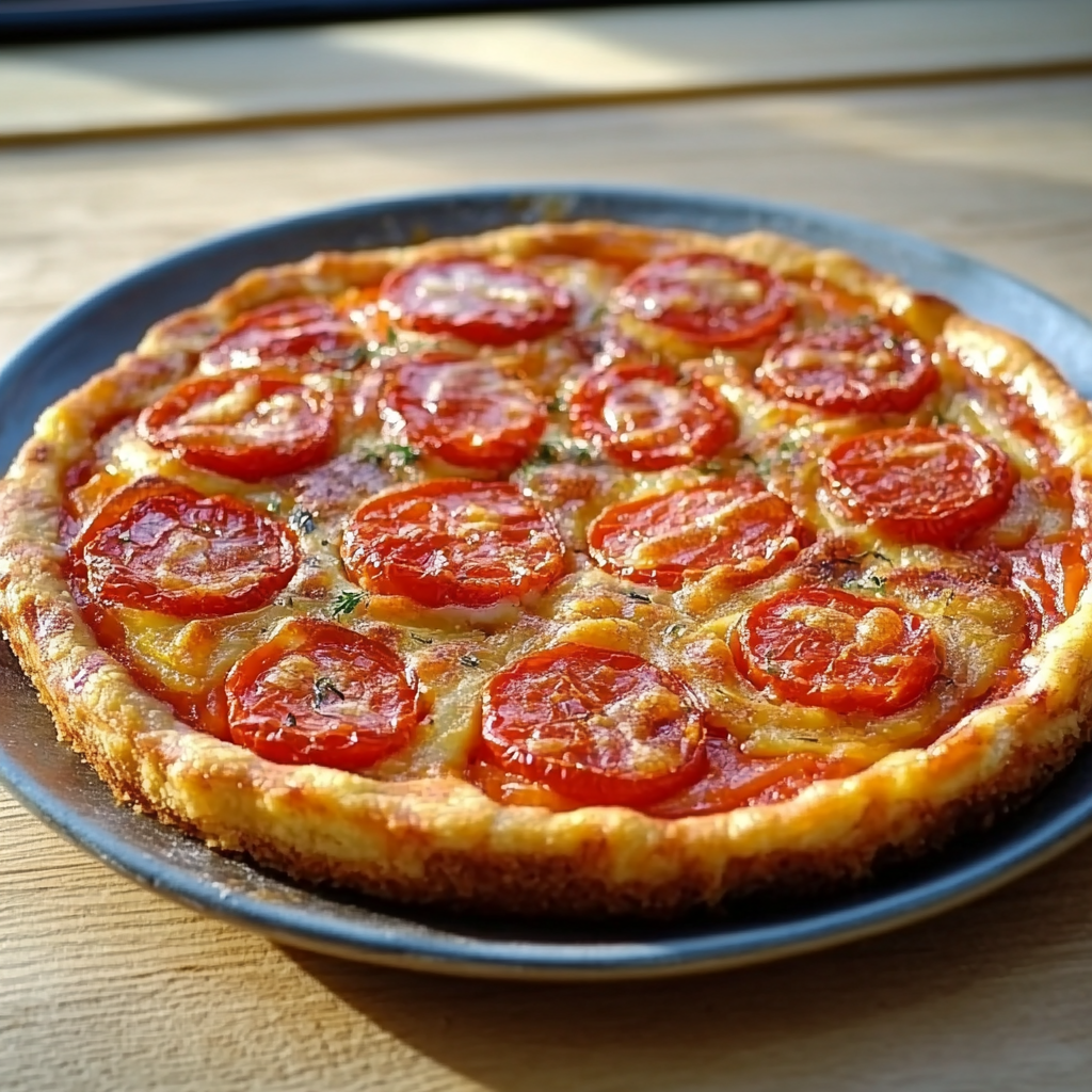 la Tarte Tomate Moutarde