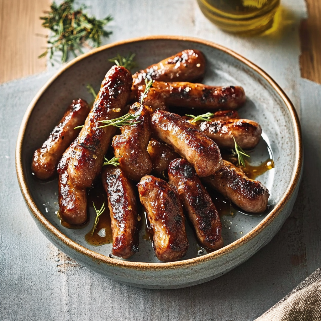 les Bouchées Hasselback de Kielbasa