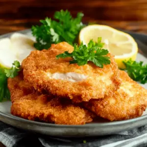 le Escalopes de poulet panées