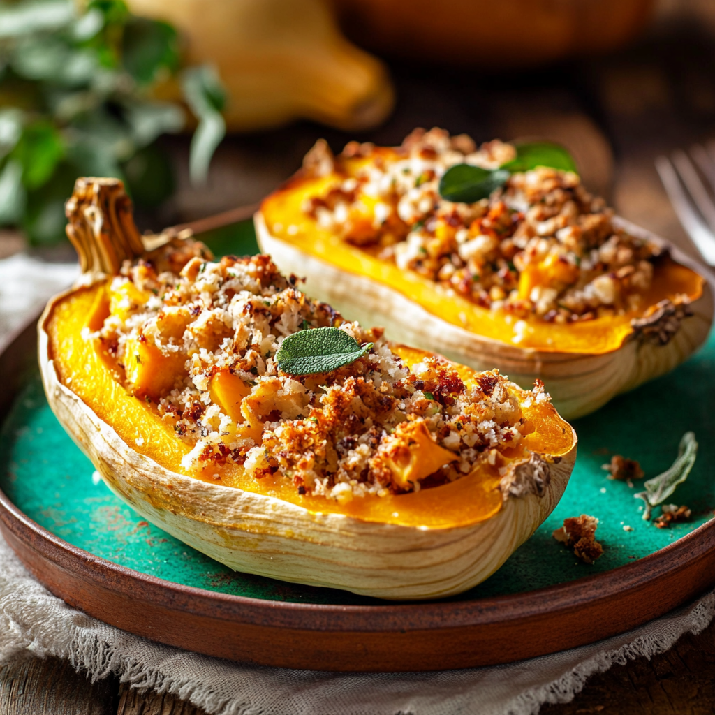 Recette Butternut Farcie: Une Délicieuse Option Végétarienne pour les Repas d'Automne