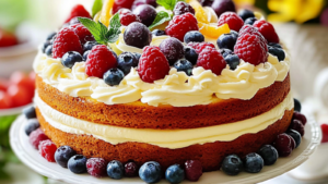 le Gâteau d'anniversaire classique