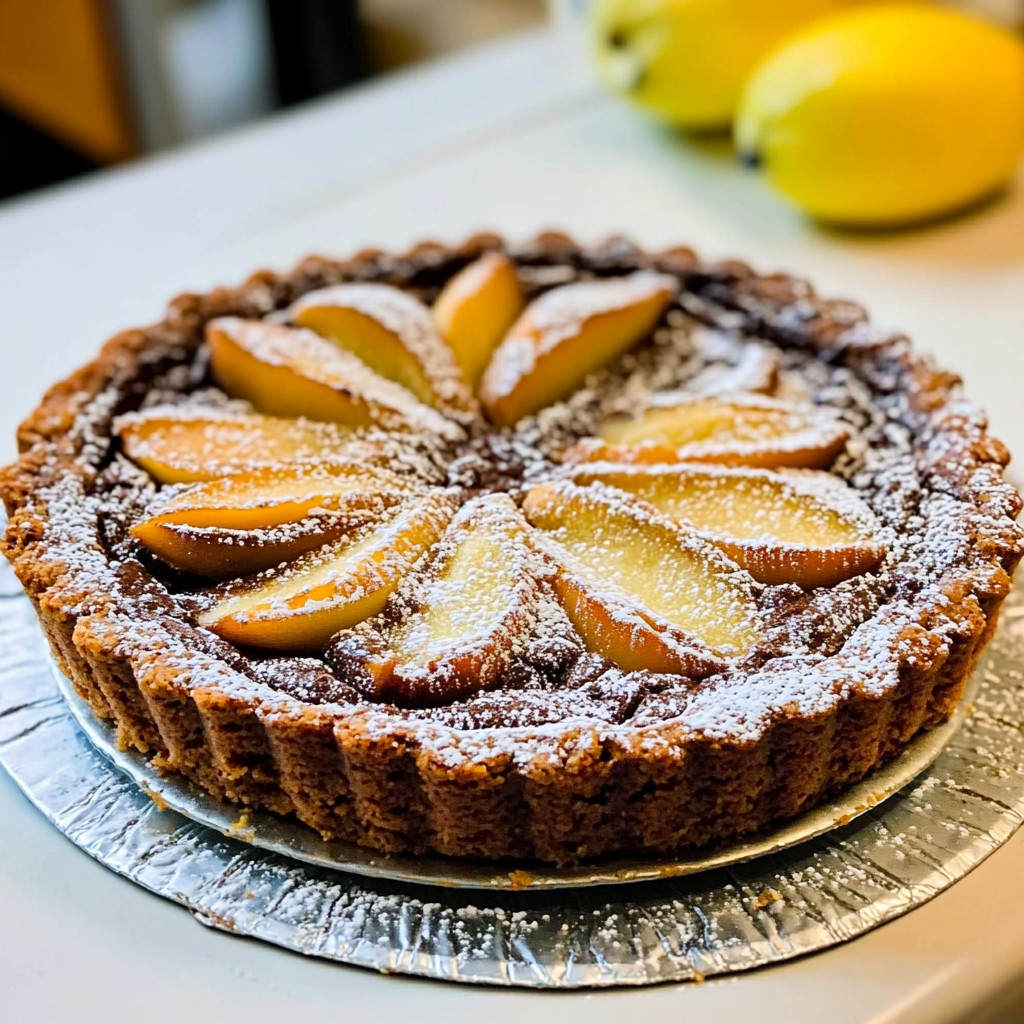 Tarte Chocolat Poire