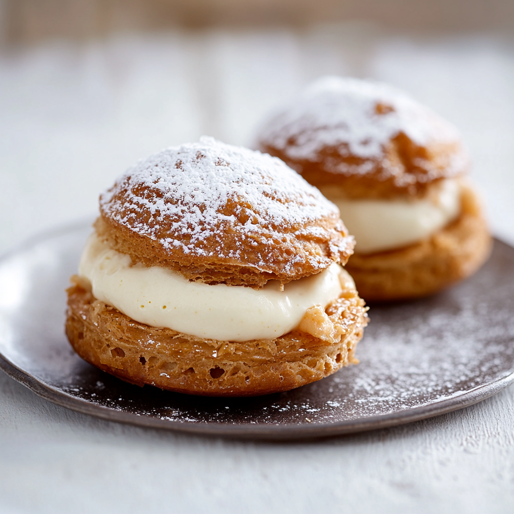 Couronne de Chou à la Crème Pralinée