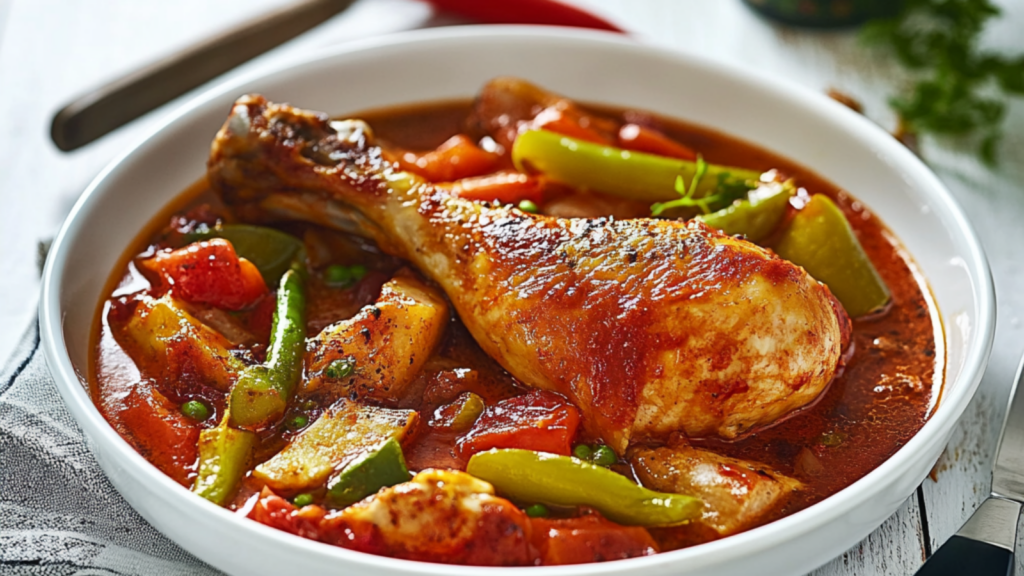 le Poulet Basquaise