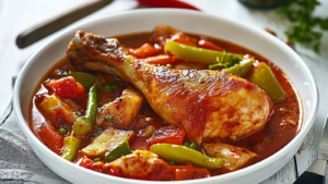 le Poulet Basquaise