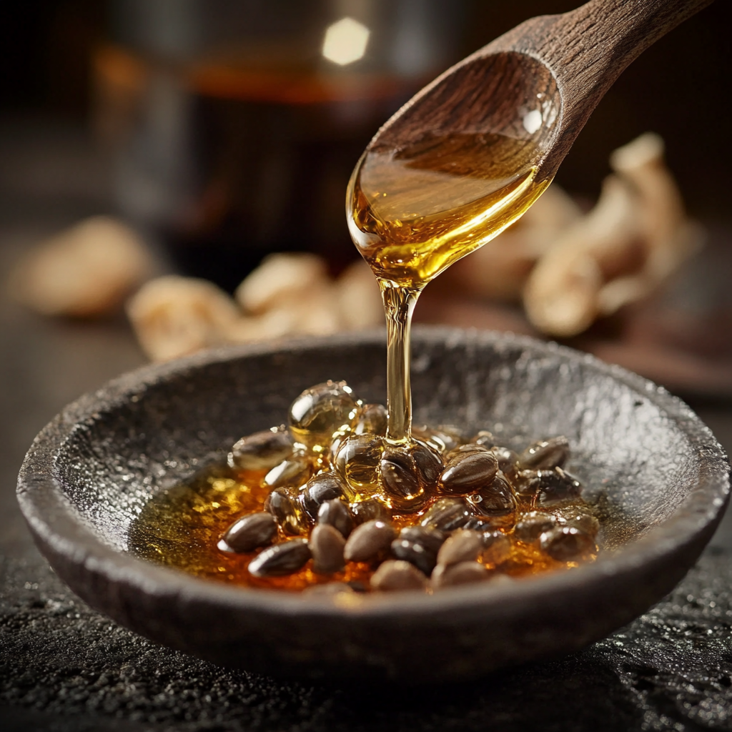 Huile de Ricin pour les Cheveux