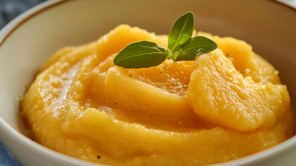 Purée de citrouille maison