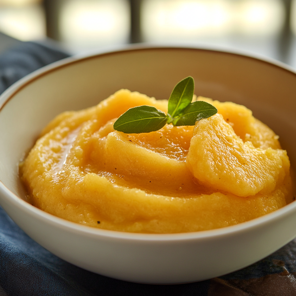 Purée de citrouille maison
