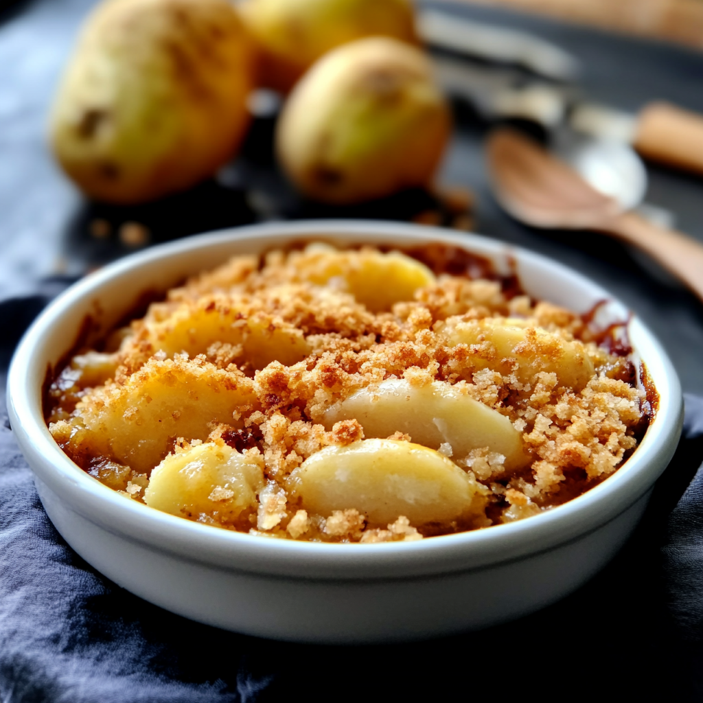 Crumble aux Poires