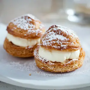 Couronne de Chou à la Crème Pralinée