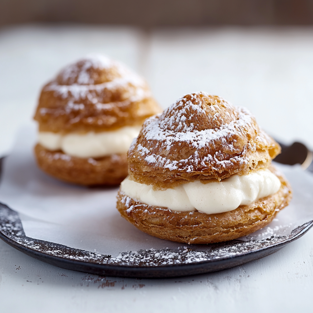 Couronne de Chou à la Crème Pralinée