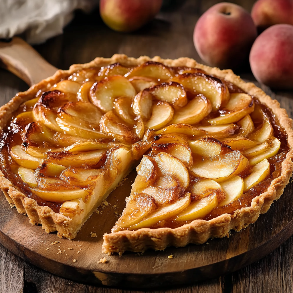 Tarte aux Pommes et Spéculoos