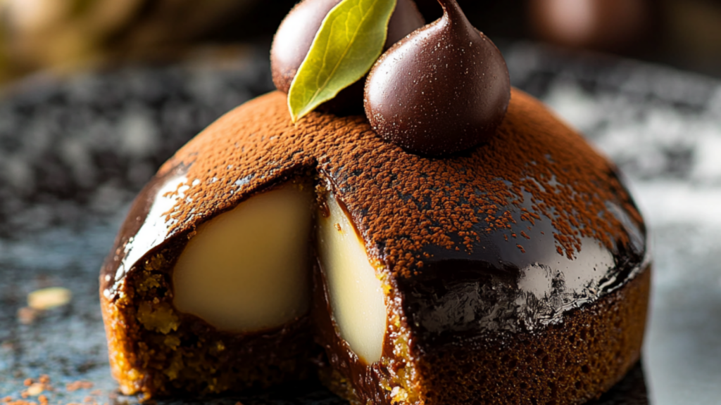Découverte Gourmande : La Magie de la Buche Poire Chocolat