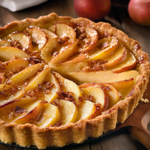 Tarte aux Pommes et Spéculoos