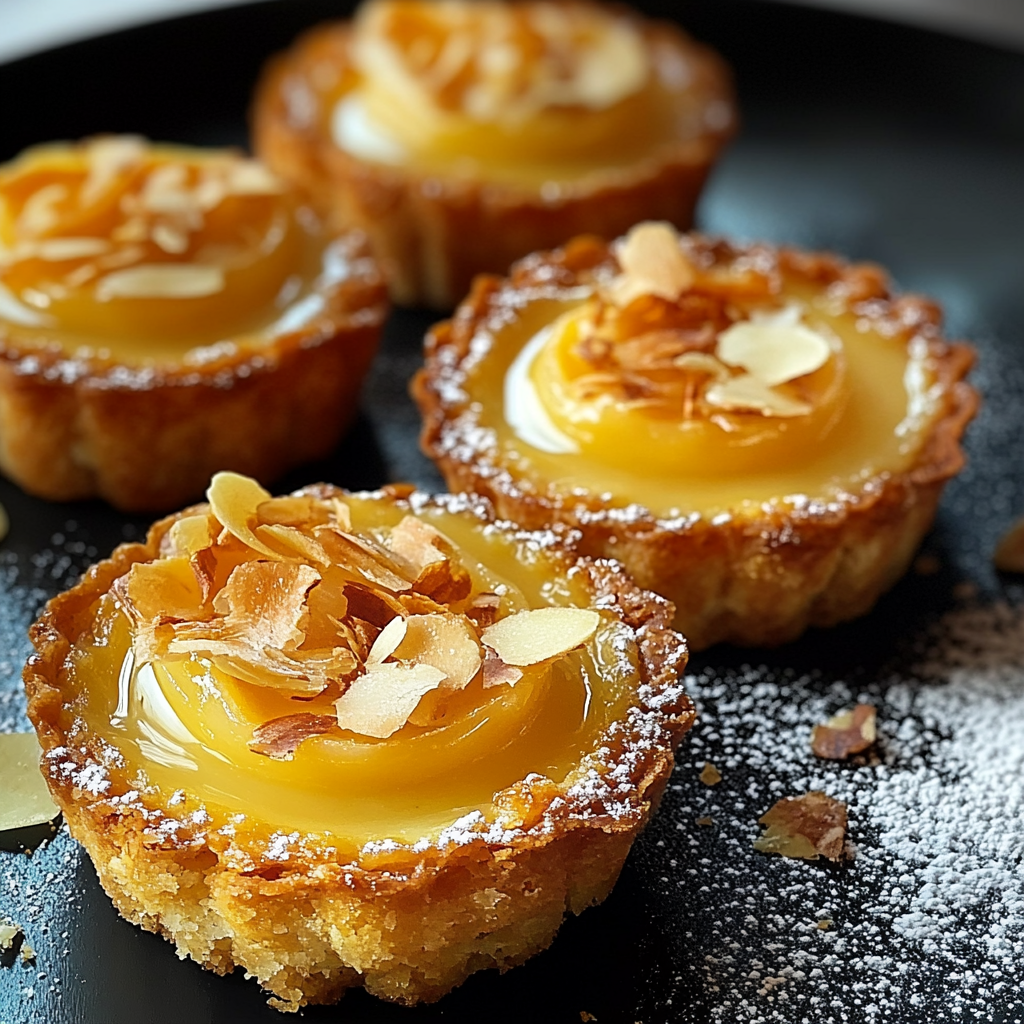 Tartelettes à la Crème d'Amande