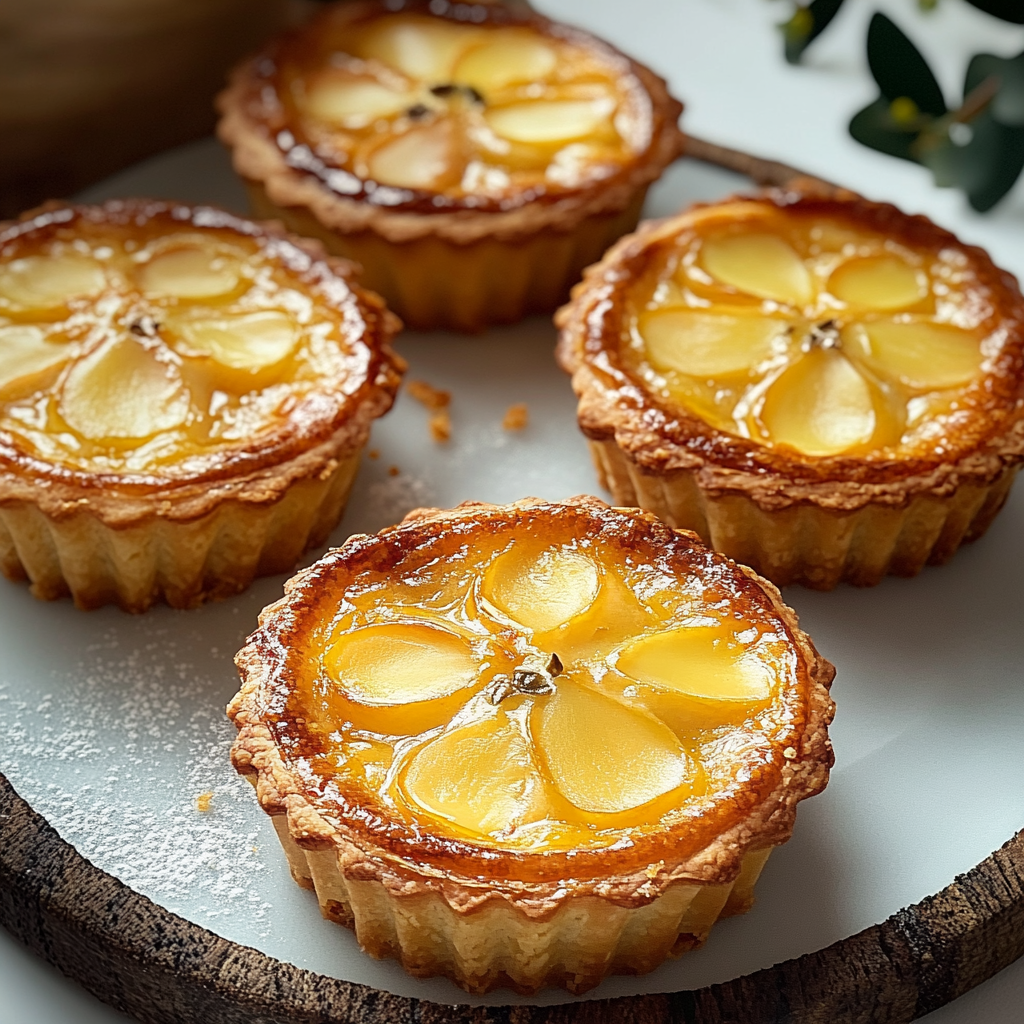 Tartelettes à la Crème d'Amande