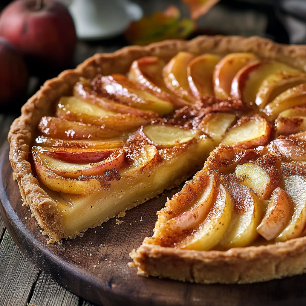 Tarte aux Pommes et Spéculoos