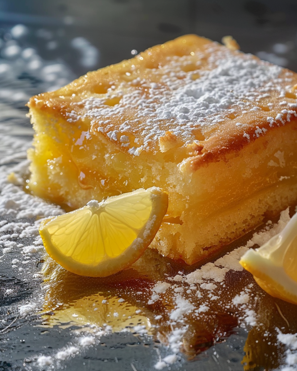 Gâteau Rafraîchissant au Citron