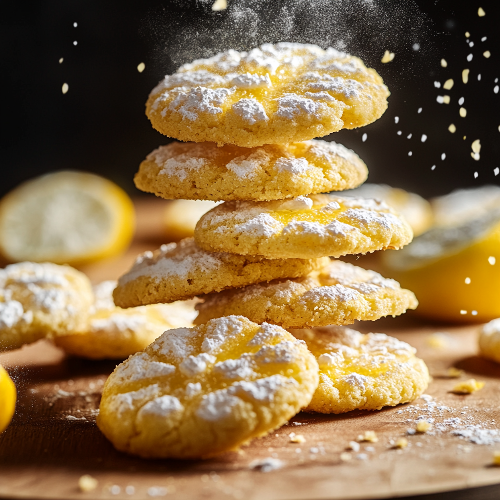 Cookies au Citron Express : Une Explosion de Saveurs en 10 Minutes !