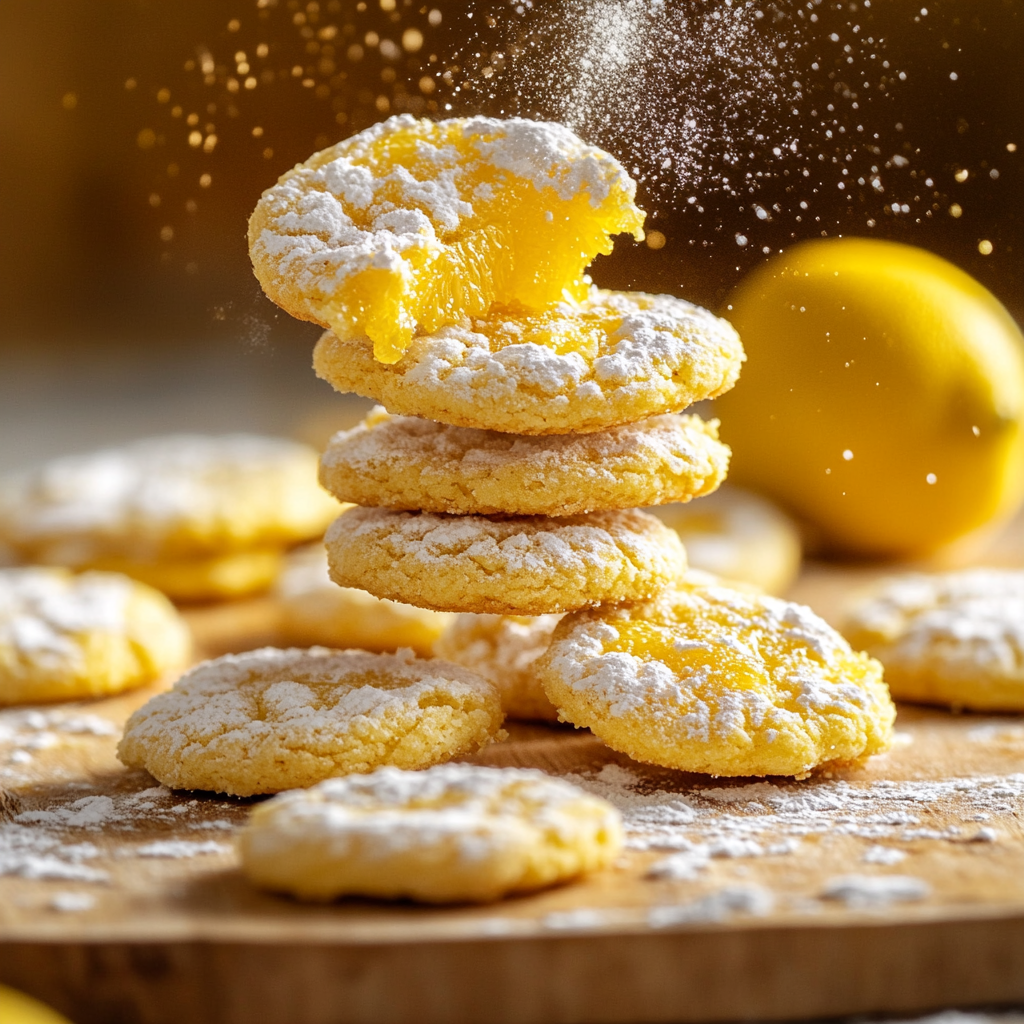 Cookies au Citron Express : Une Explosion de Saveurs en 10 Minutes !