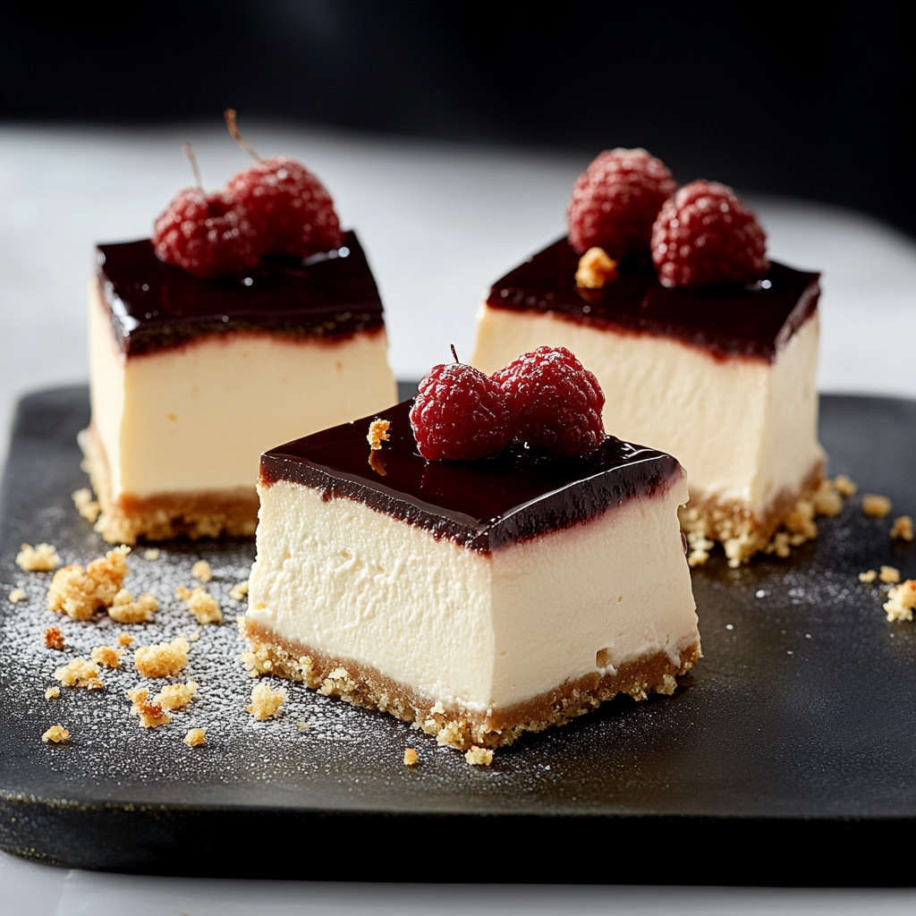 Bouchées de Cheesecake Maison : Une Explosion Gourmande en Bouche!