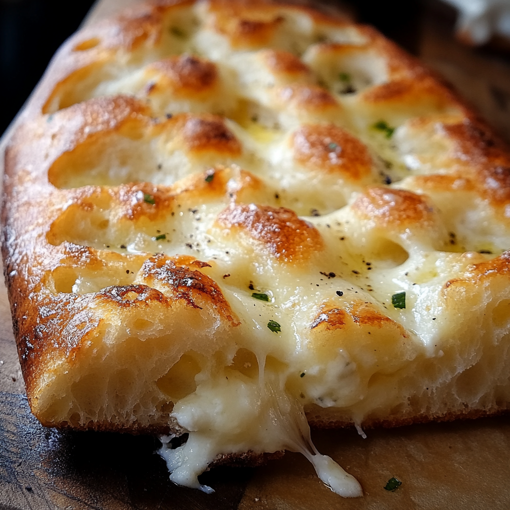 Recette de pain à l'ail et à la mozzarella : un délice maison incontournable