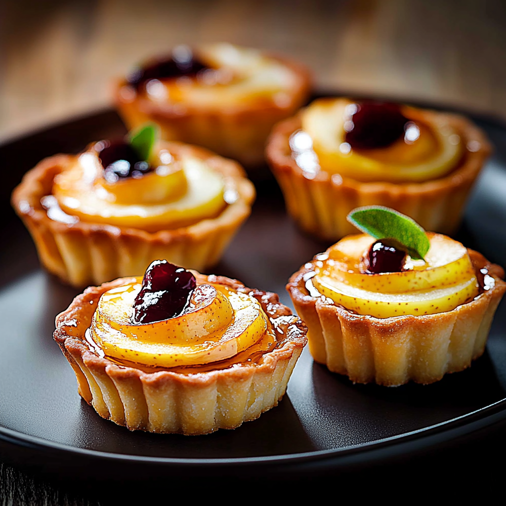 Mini Tartelettes aux Pommes : Une Douceur Gourmande à Déguster