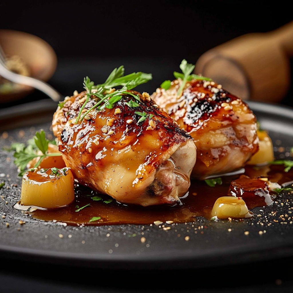 Recette Succulente de Poulet au Miel et à la Moutarde : Un Festin pour les Papilles!