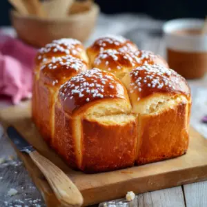 Brioche au Yaourt Légère Sans Pétrissage : Une Douceur Moelleuse à Déguster