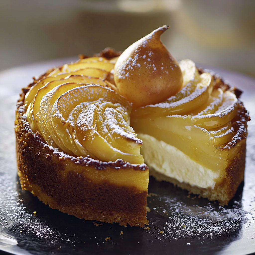 Gâteau aux Pommes et à la Crème : Une Douceur Express et Gourmande en 5 Minutes!