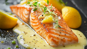 Saumon au Beurre à l'Ail et Citron : Une Recette Gourmande et Saine