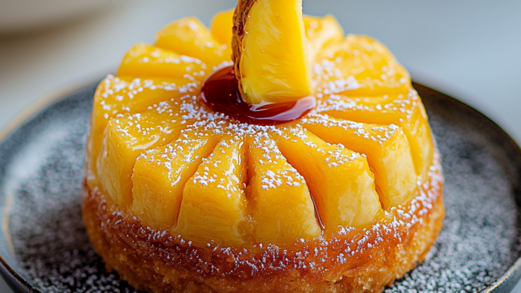 Gâteau Renversé à l'Ananas : Une Recette Facile pour un Délice Moelleux