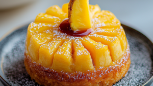 Gâteau Renversé à l'Ananas : Une Recette Facile pour un Délice Moelleux