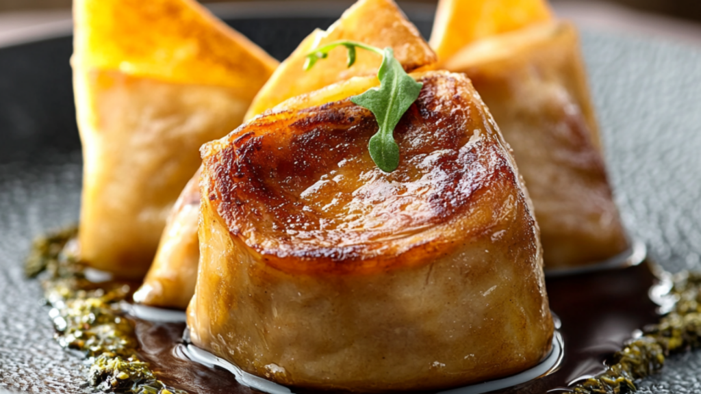 Samoussas de Foie Gras aux Épices : Une Ode Gourmande à la Gastronomie Française