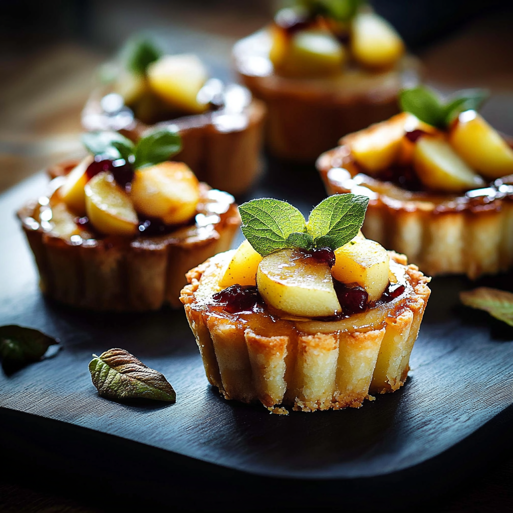 Mini Tartelettes aux Pommes : Une Douceur Gourmande à Déguster