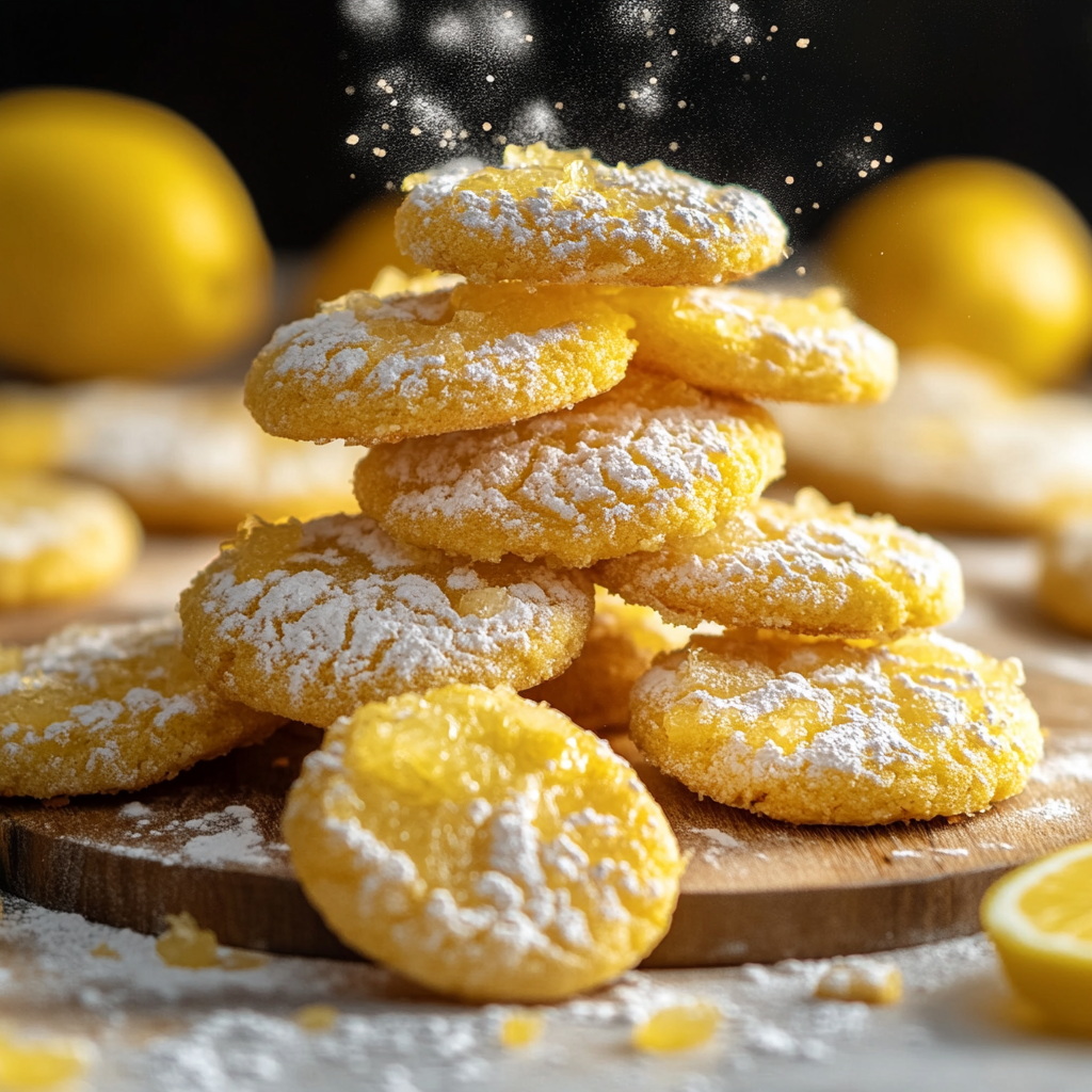Cookies au Citron Express : Une Explosion de Saveurs en 10 Minutes !