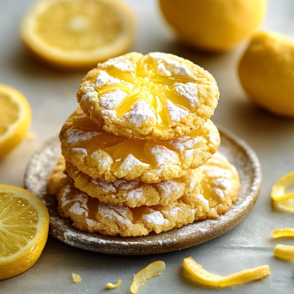 Cookies au Citron Express : Une Explosion de Saveurs en 10 Minutes !