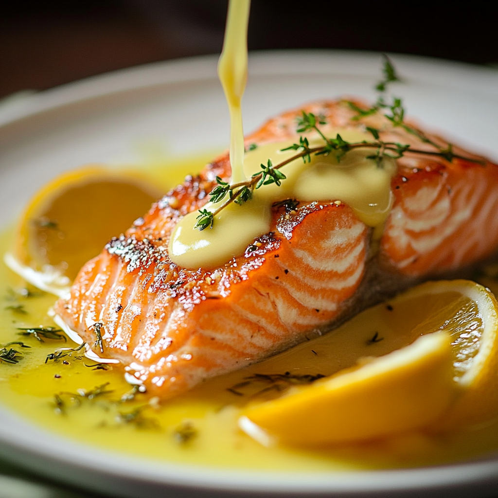 Saumon au Beurre à l'Ail et Citron : Une Recette Gourmande et Saine
