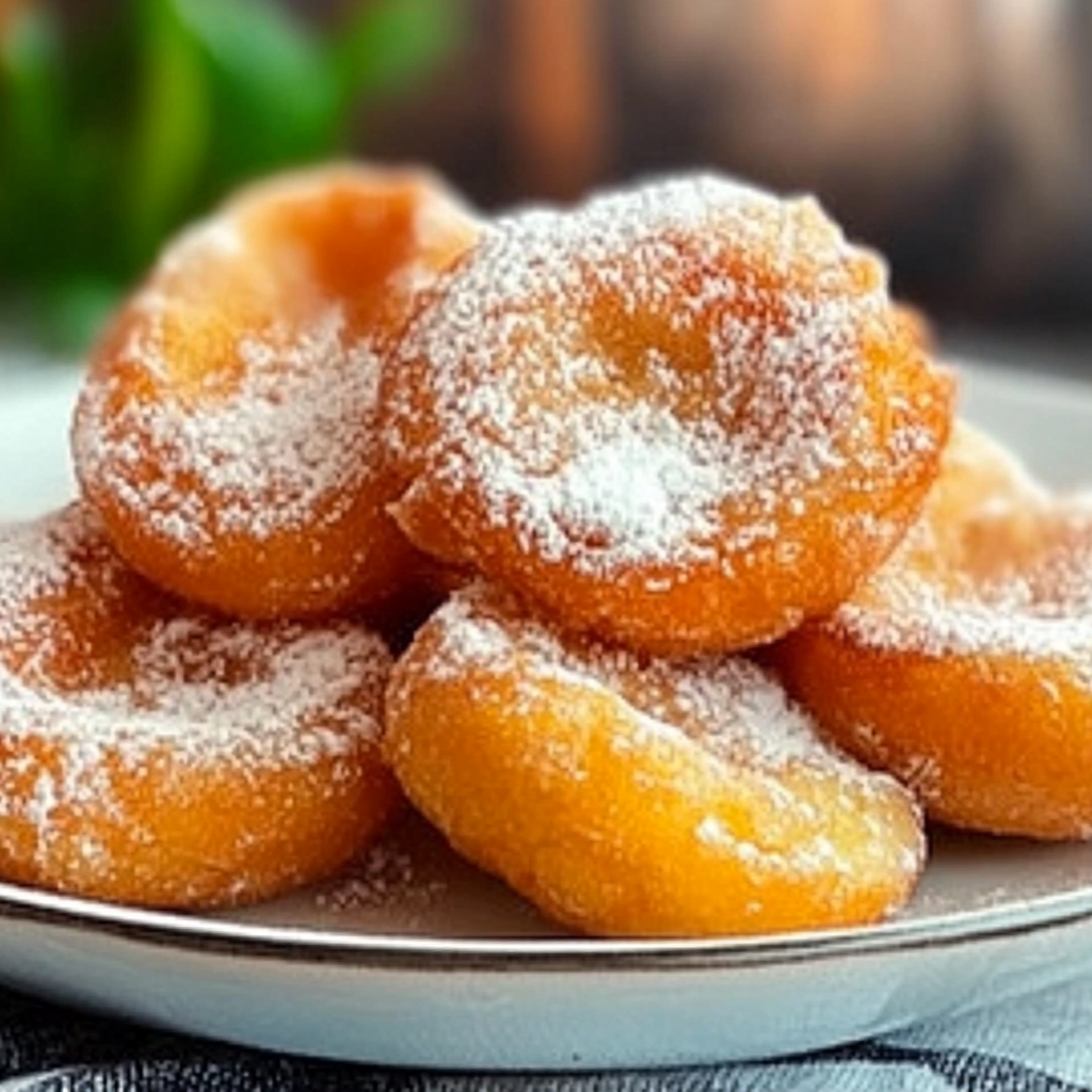 Recette beignets aux pommes