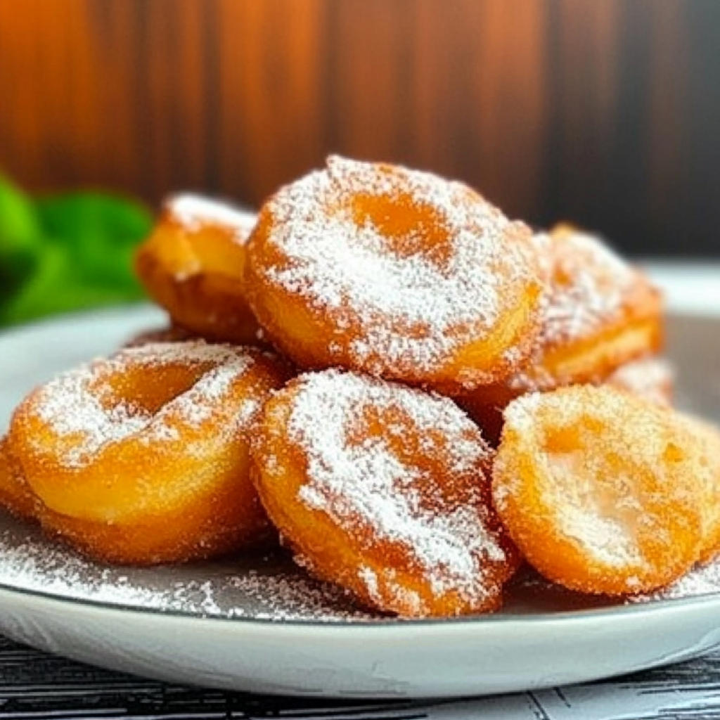 Recette beignets aux pommes