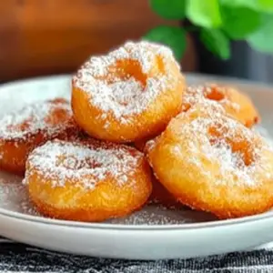 Recette beignets aux pommes