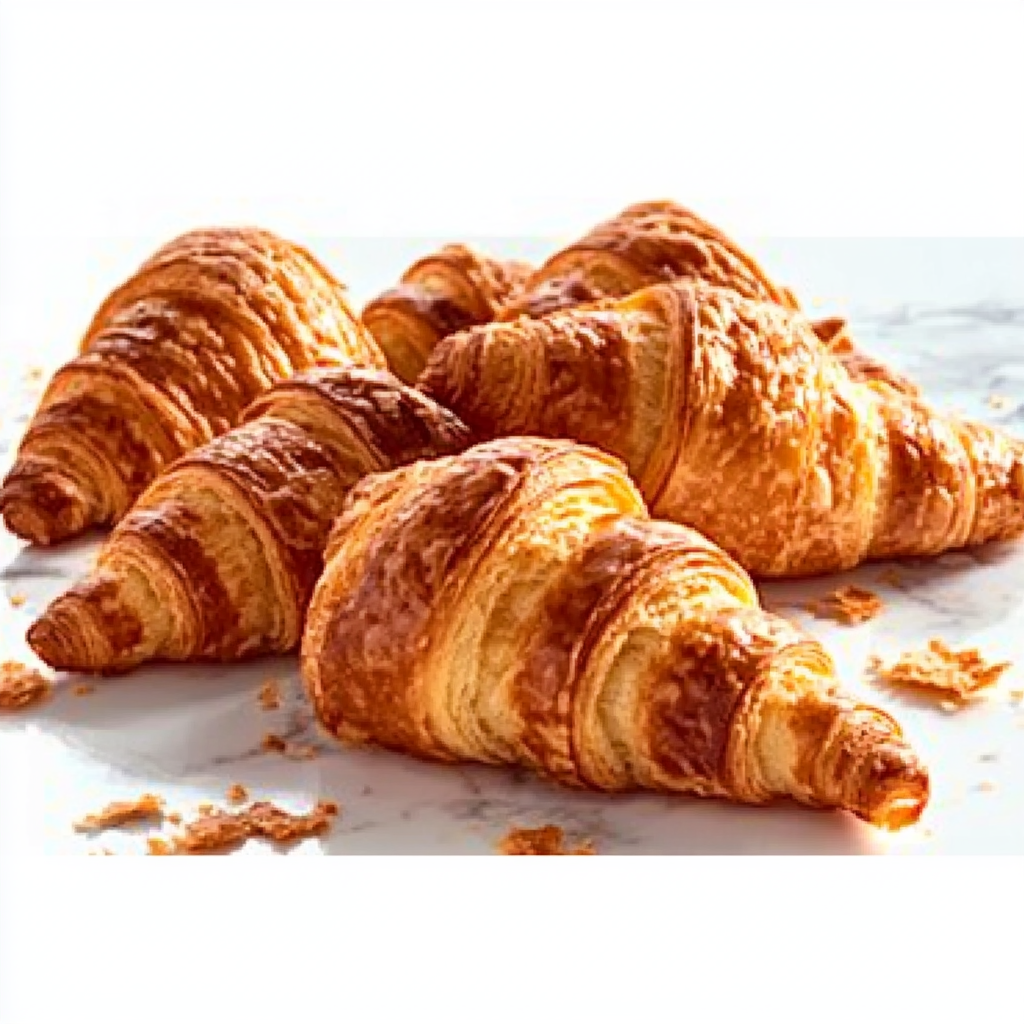 Croissants au Yaourt 0% Culpabilité