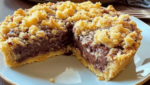 Gâteau Crumble au Nutella