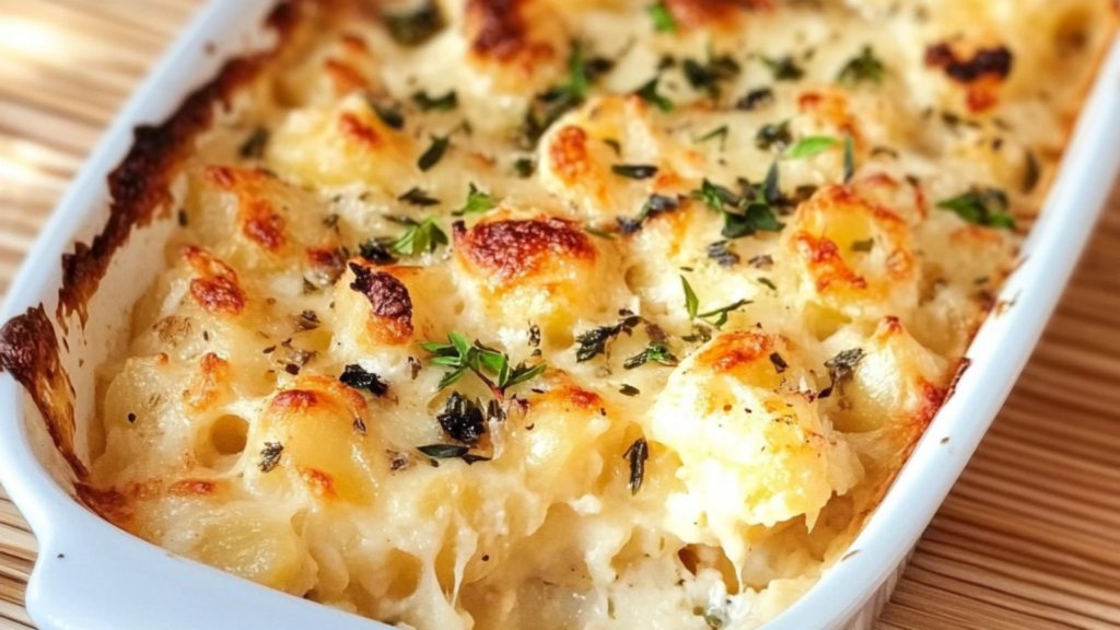 Gratin de Chou-fleur et Pommes de Terre au Comté