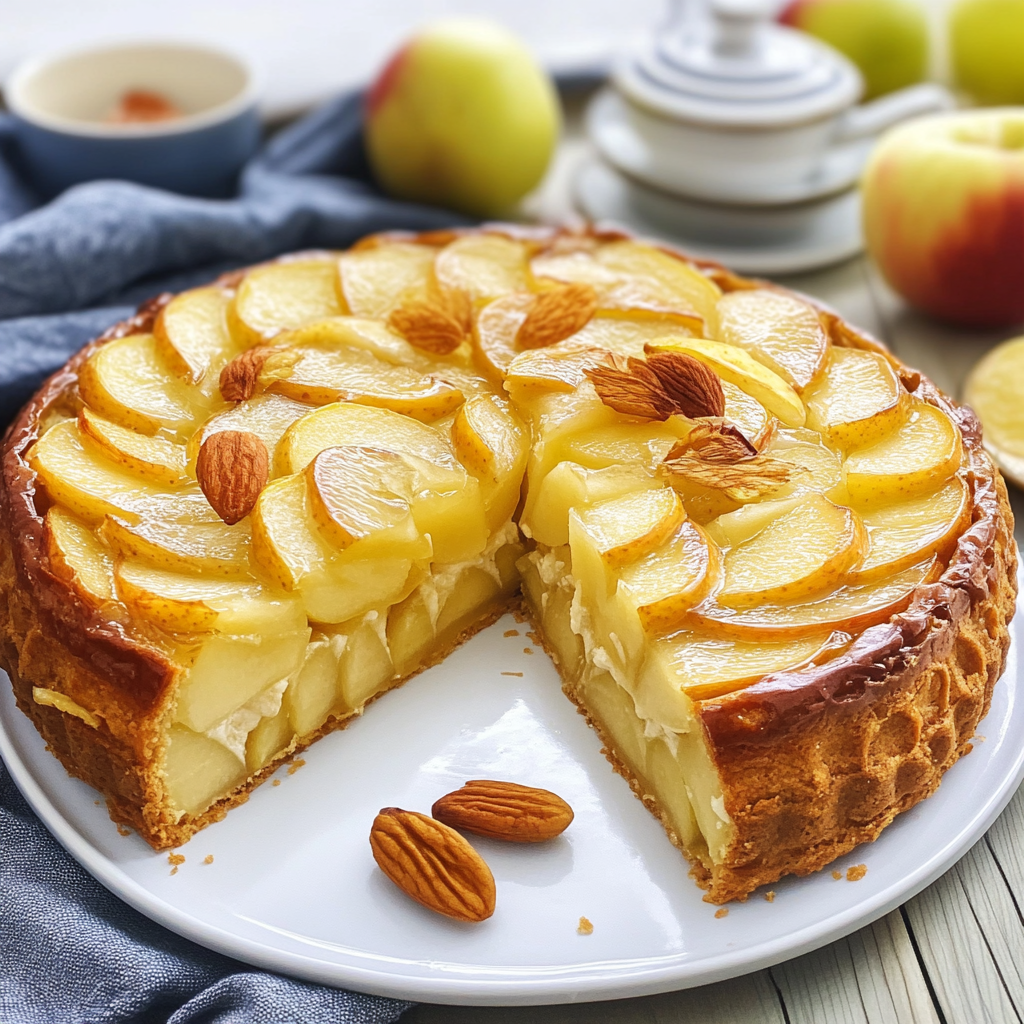 Gâteau Invisible aux Pommes