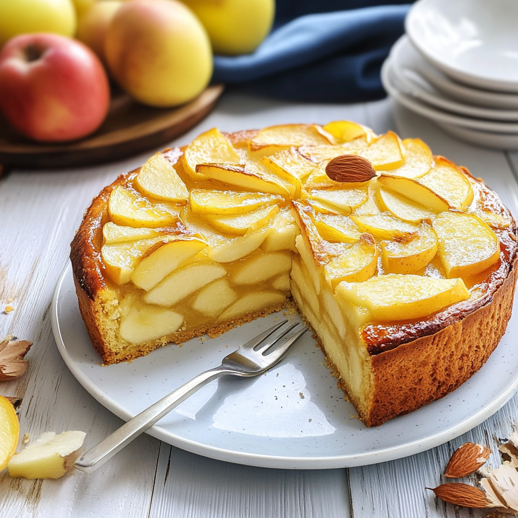 Gâteau Invisible aux Pommes